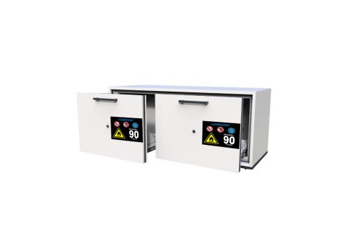 Tủ chứa hóa chất dễ cháy âm bàn LABNORI FUB90140T