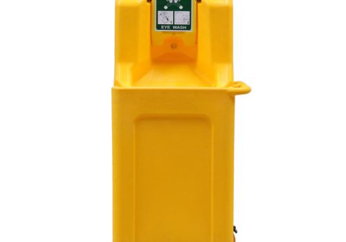 Bình Rửa Mắt Di Động BTBG60-P2 – Dung Tích 60L, Có Xe Đẩy Và Bồn Chứa Nước Thải