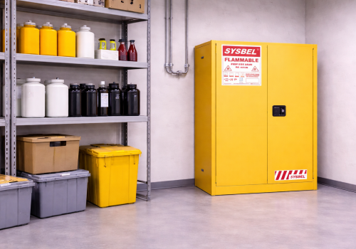 Tủ chứa hóa chất dễ cháy  45 Gallon SYSBEL WA810450 