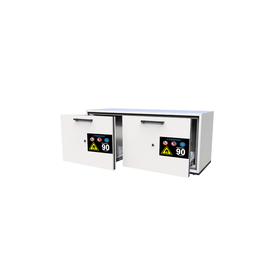 Tủ chứa hóa chất dễ cháy âm bàn LABNORI FUB90140T