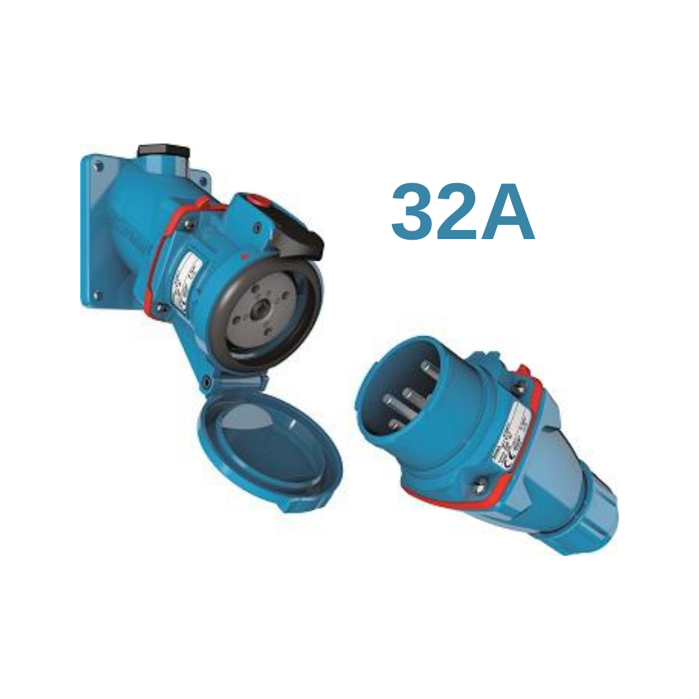 Công tắc ổ cắm phích cắm phòng nổ DECONTACTOR DSN3 32A/690V