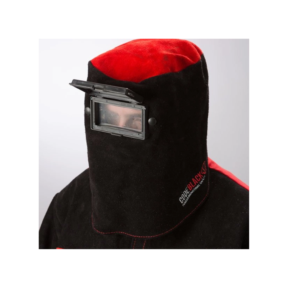 Mặt nạ hàn Code Black Fleximask với tròng kính Shade 10 CB19